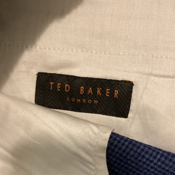 Ted Baker Navy Wool Dress Pants - Picture 4 of 5